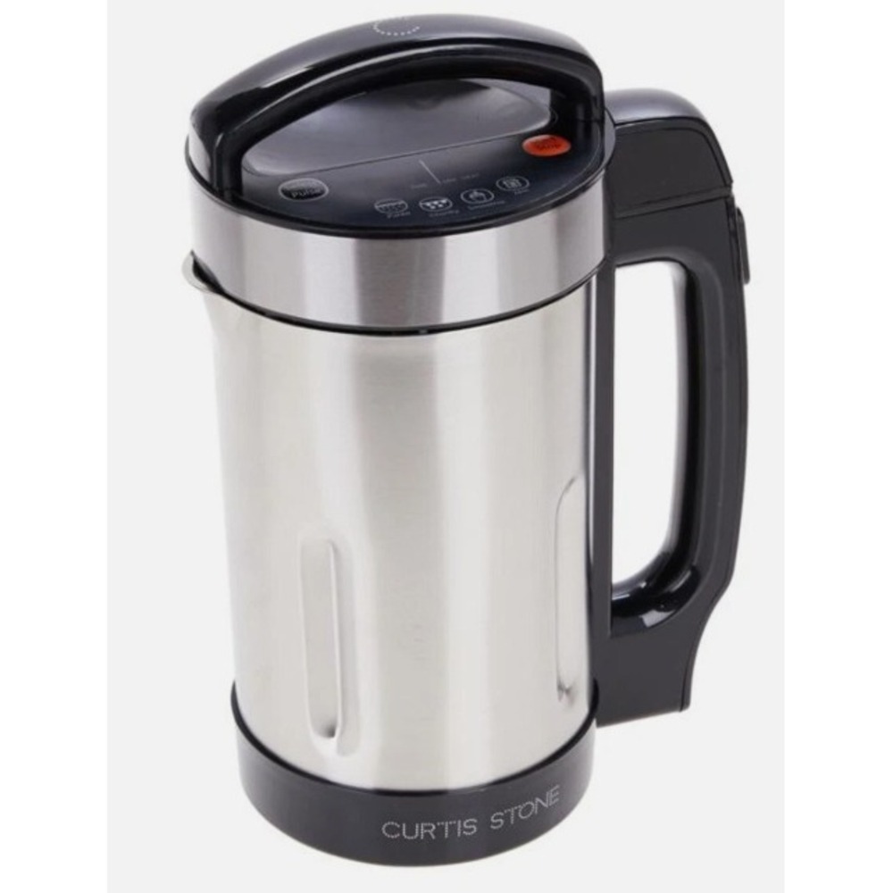 Curtis Stone Dura-Pan Soup‎ Maker 10321BK Stainless Steel 5-in-1 Blender Black